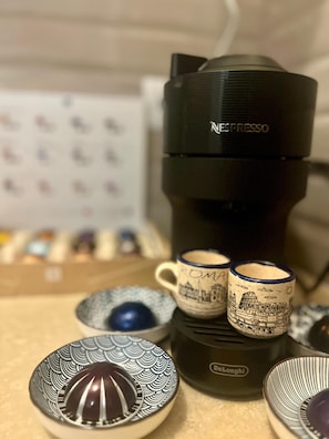 Kaffe och/eller kaffebryggare