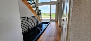 Water feature in foyer