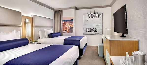 Each unit comes with 2 comfy Queen size beds. Exact unit will be assigned upon arrival. Views, colors and decor may vary.