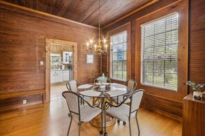 Dining for Five in the Spacious Dining Room