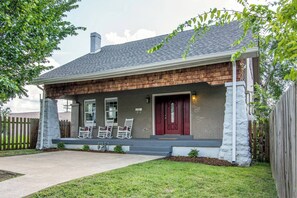 Settle into a rocking chair on the front porch and soak up the charm of Germantown.