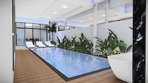 Indoor/outdoor pool
