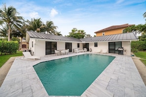 Heated pool
