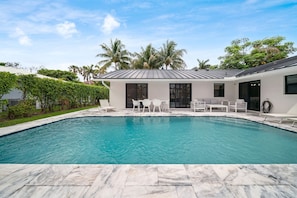 Modern outdoor area