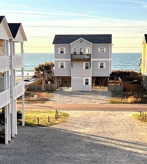 Ocean view from the front decks
