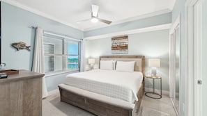 Master bedroom with King bed
