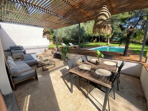 Terrasse en pierre