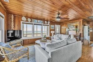 Upstairs living room