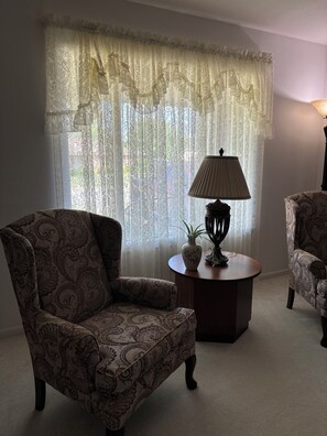 Formal living/ reading room