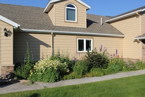 Front of home.