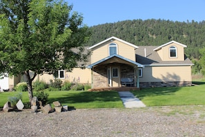 Front of home.