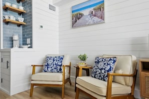 Coffee Station and Sitting Area