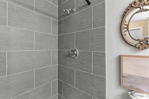 Remodeled shower