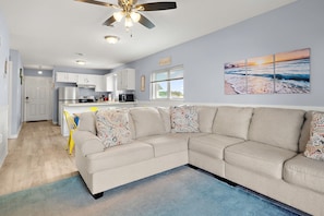 comfortable living room couch with ample space