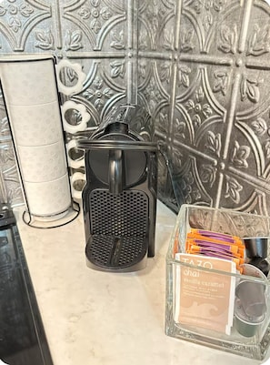 Kaffe och/eller kaffebryggare
