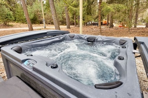 Bain à remous extérieur