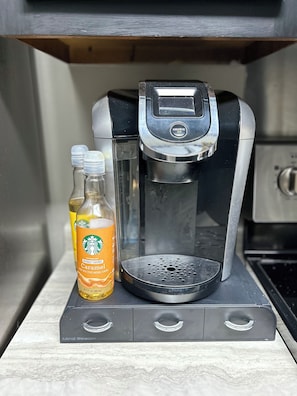 Kaffe och/eller kaffebryggare