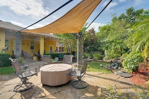 Shared Amenities | Yard | Pond w/ Goldfish | Private Fire Pit