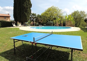 Autumn, Garden, Pool, Spring, Summer