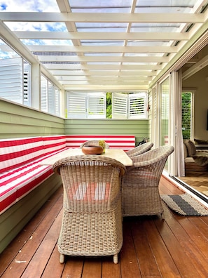 Unwind on your private balcony