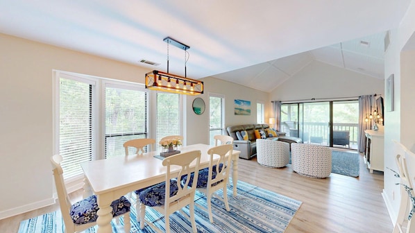 Dining Room and Living Room