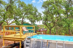 Soak up some sun by the pool