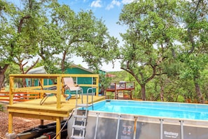 Soak up some sun by the pool