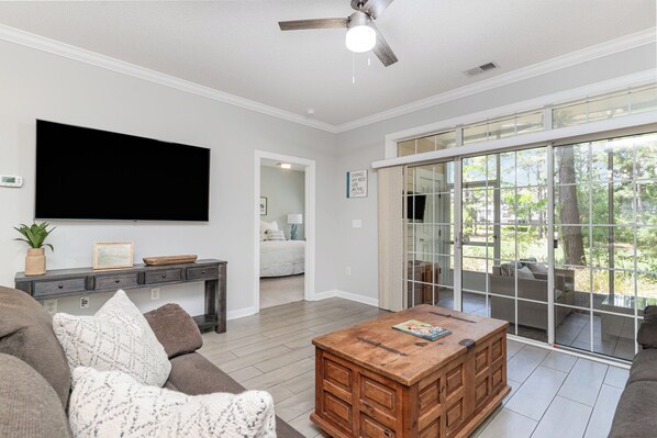Living Room with Television