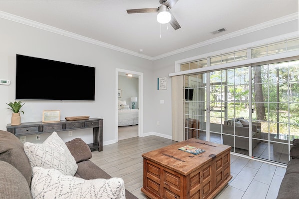 Living Room with Television