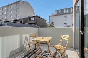 Udsigt fra balkon