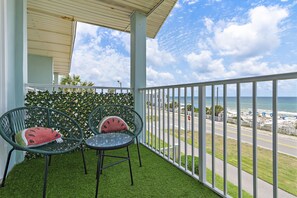 Gulfview I 314 balcony