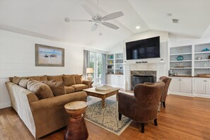 Living Room at 62 Dune Lane