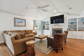 Living Room at 62 Dune Lane