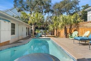 Private Pool at 62 Dune Lane