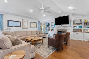 Living Room at 62 Dune Lane