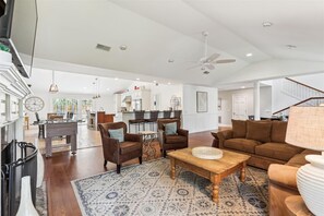 Living Room at 62 Dune Lane
