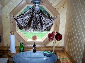 Everything you need including the kitchen sink!