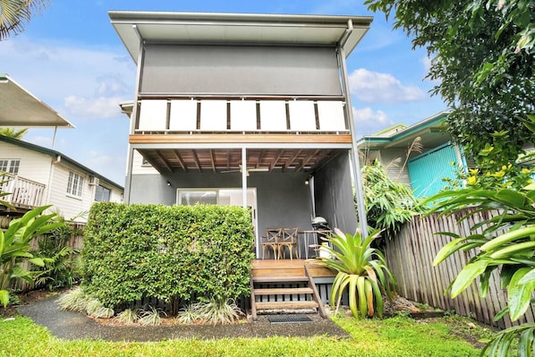 Spend some time outdoors in a grassy yard and enjoy the fresh air.