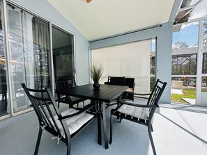 Outdoor dining