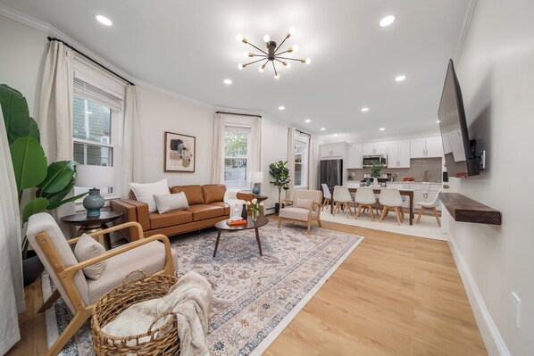 Enjoy the open space layout