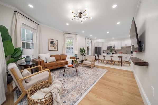 Enjoy the open space layout