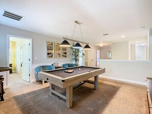 Pool table fun awaits!
