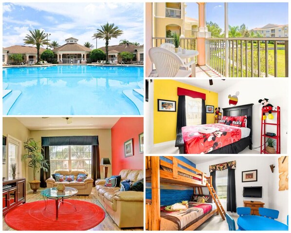 Welcome to our Mickey Themed Condo in Windsor Palms Resort
