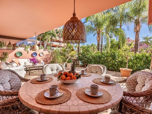 Restaurang utomhus