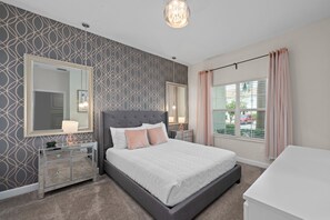 Rest in our high quality beds after a long day at the parks.