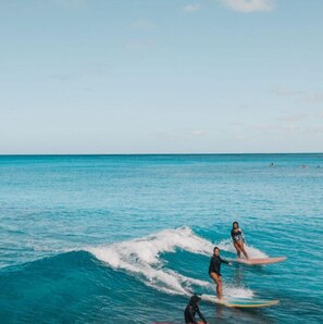 Family catching some waves!