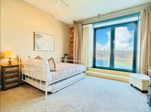 Guest-Ready & Restful
This versatile space offers room to relax or sleep extra guests, making it ideal for families, friends, or anyone needing a peaceful place to crash.