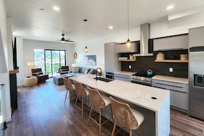 Gourmet kitchen for the cook in the family.