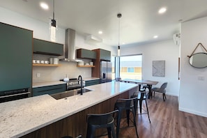 Gourmet kitchen for the cook in the family.
