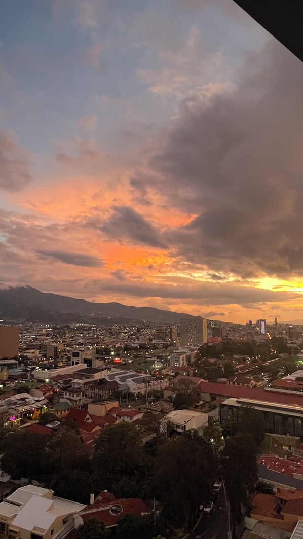 Vue depuis l’hébergement